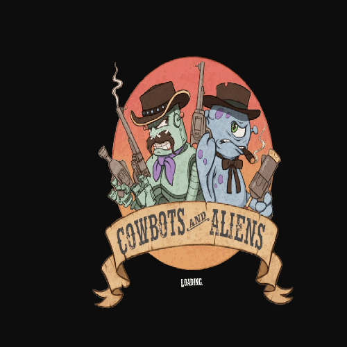cowbots and aliens cover afbeelding